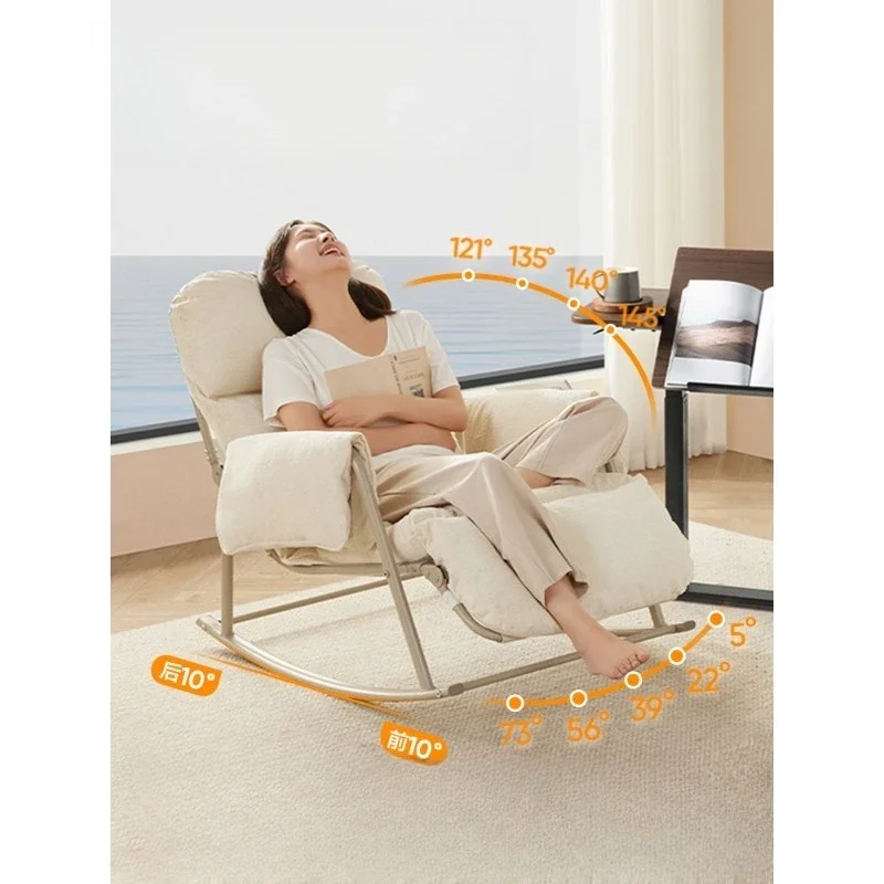 Rocking chair Adult reclining chair Rocking chair Single sofa Sofa reclining and sleeping leisure home