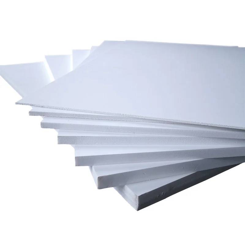 3-15mm PVC Foam Board 100x100mm to 300x400mm Plastic Expansion Sheets for Craft Model