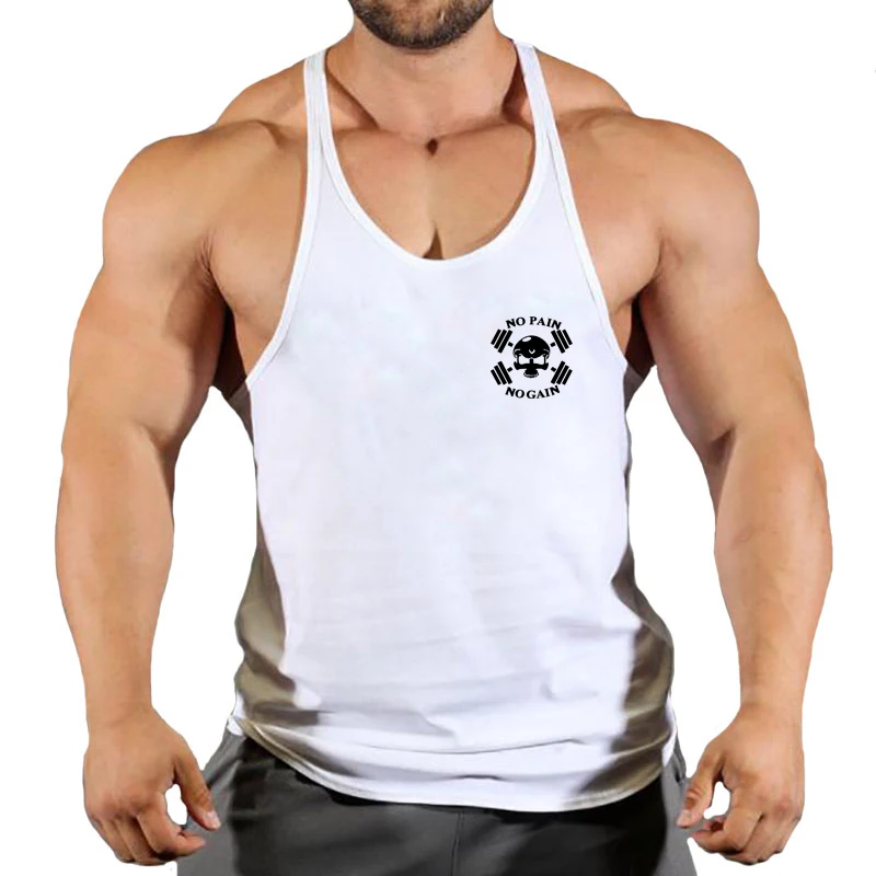 Gym Vest Fitness Shirt Muscle Man Singlet Men Tank Tops Stringer Sleeveless Sweatshirt Men\'s Singlets Top for Fitness Clothing