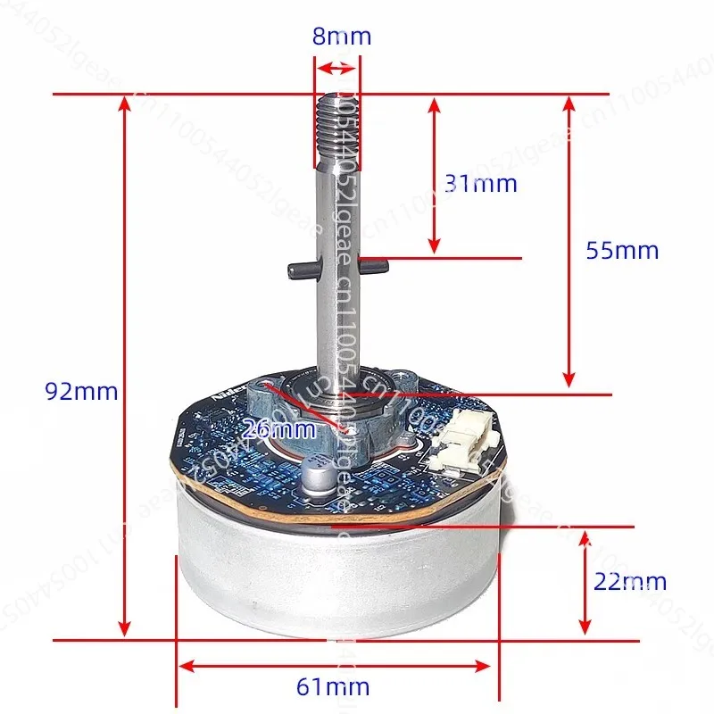 frequency conversion fan motor, external rotor purifier motor.，DC12V/24V brushless DC motor