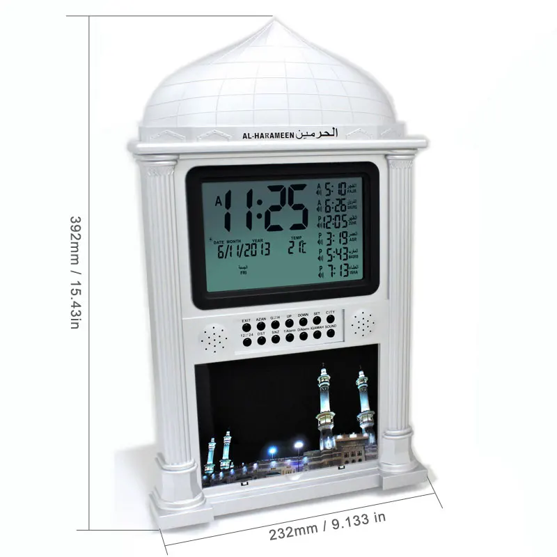 horloge-azan-pour-musulman-avec-alarme-de-priere-qiblah-et-hijri-calendrier-islamique-al-harmeen-fajr-horloge-de-table-4004-4002