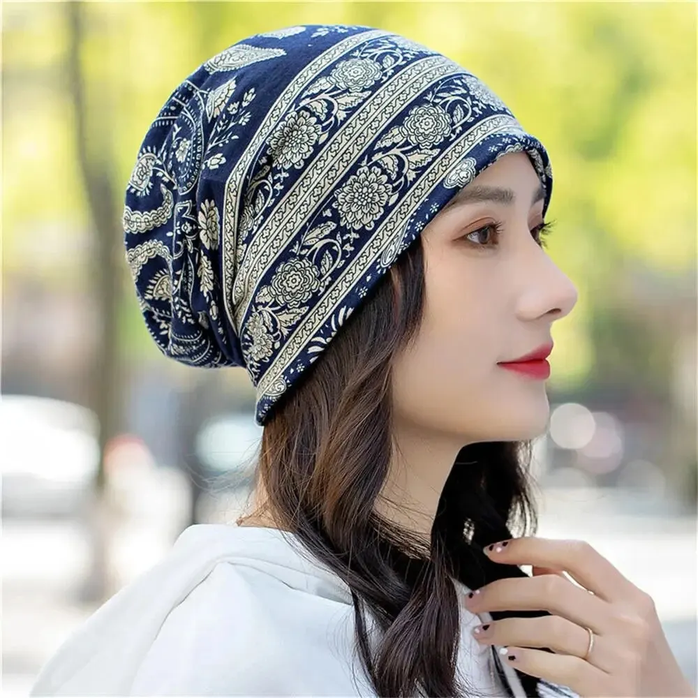 High Quality Women Beanies Caps Spring Women Beanie Hat For Women Caps 2 Way To Wear Bonnet Festival Gifts