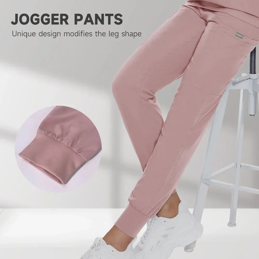 Uniforme médical pour salle d'opération, vente en gros, ensemble de gommages de travail pour hôpital, fournitures médicales, combinaison de chirurgie dentaire pour infirmière, vêtements de travail