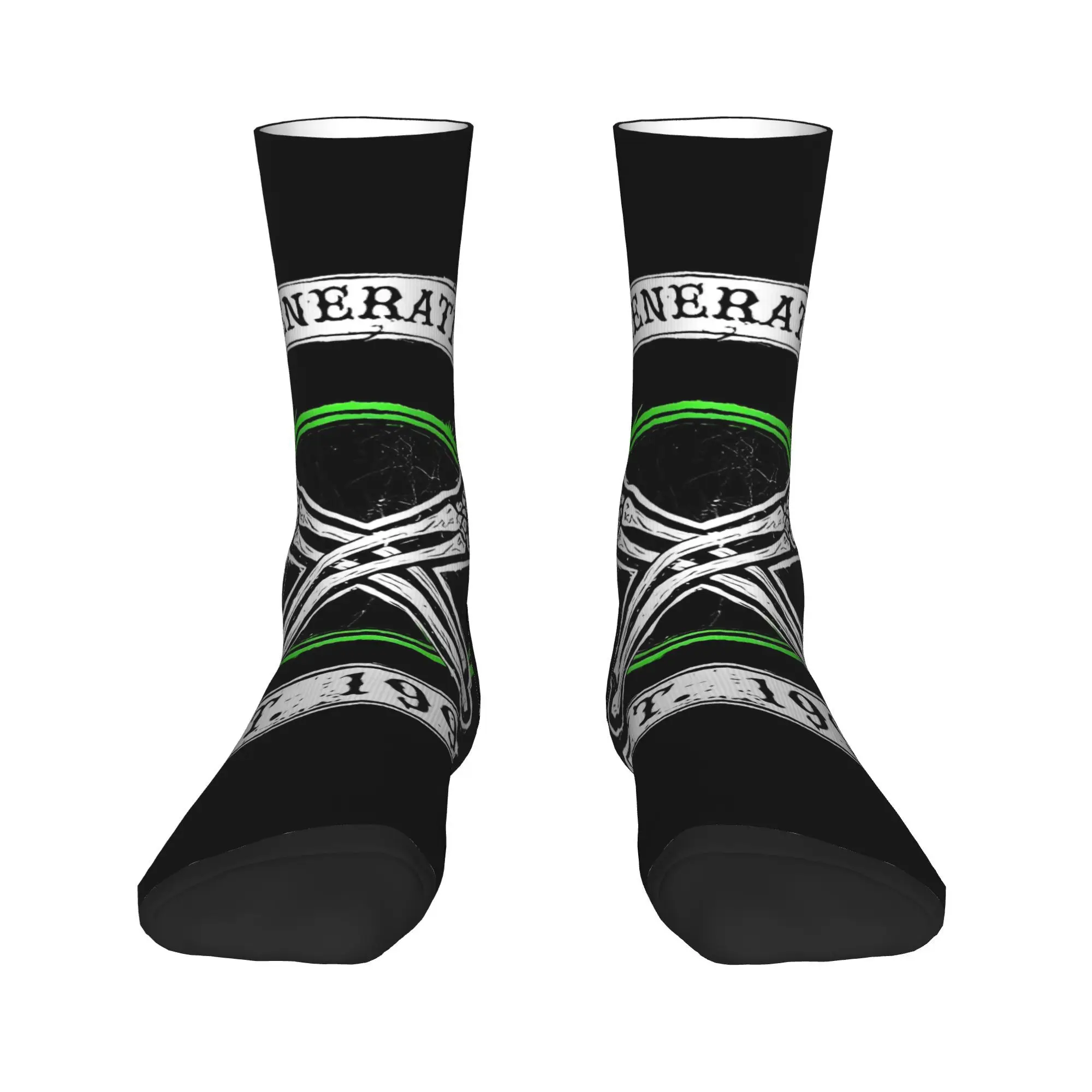 الكبار الرجال الجوارب D-الجيل X جوارب المصارعة الخريف جودة أنيقة الجوارب نمط الجري عدم الانزلاق الجوارب