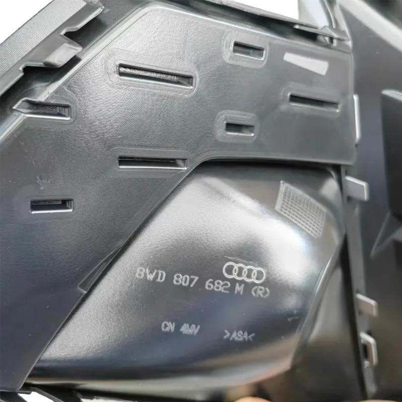 For 2020-2024 Audi A4 Sline S4 Fog Light Frame Front Bumper Sport Style Honeycomb Fog Light Grille Fog Light Cover Lower Grille