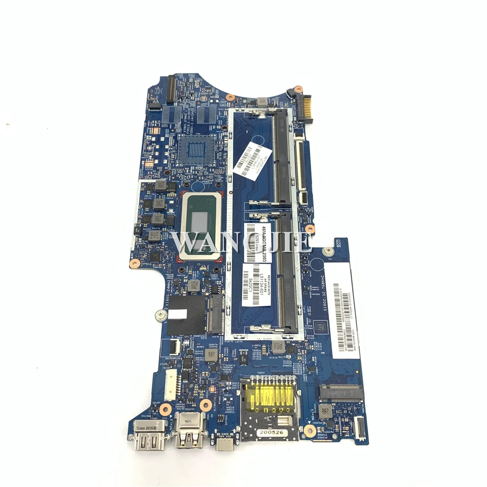 

For HP PAVILION X360 14T-DH 14-DH Laptop Motherboard L51134-601 L51133-601 i7-8565U I5-8265U 18742-1 100% Working
