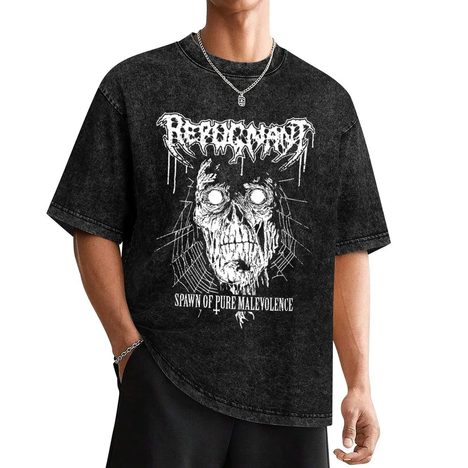 

Repugnant - Spawn Of Pure Malevolence T-Shirt graphic shirts oversized t shirt men t shirts