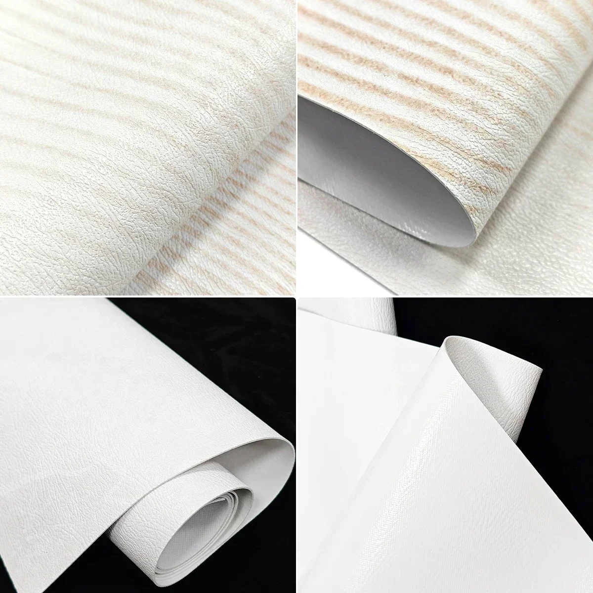 Round Waterproof Tablecloth Pvc Oil-proof Anti-scalding Dining Table Mat Japanese Minimalist Style Home Decoration Tablecloths