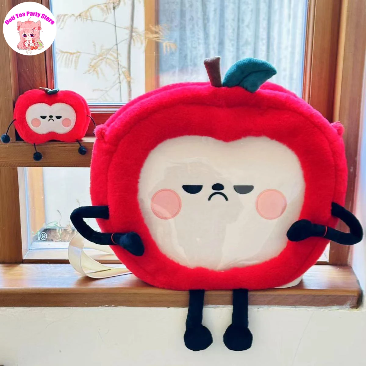 

Anime Love and Deepspace Caleb Kawaii Apple Itabag Transparent Backpack Funny Messenger Shoulder Bag Wallet Cosplay Gift