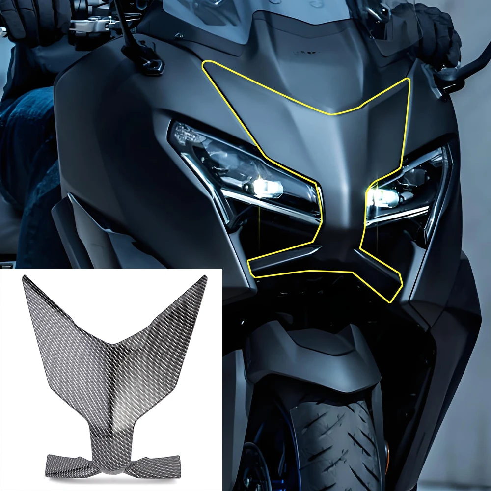 

For Yamaha T-MAX TMAX 560 T-MAX560 Front Beak Nose Headlight Upper Fairing Kit Cover 2025 2026