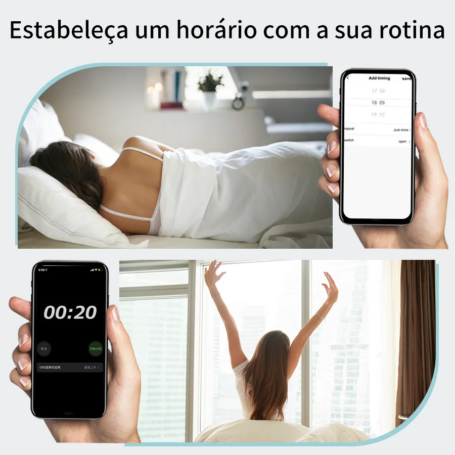 Tuya WiFi Smart Plug Socket with Power Monitor 16A Brazil Standard Outlet Voice APP Remote Control Work with Google Home Alexa - view 5