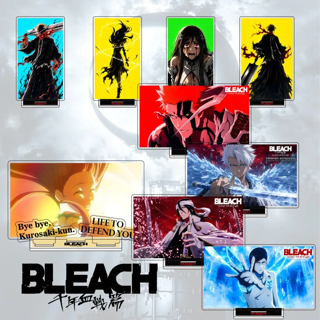 BLEACH：The Calamity Anime15 cm Acrylic Character Orihime Kurosaki Scene Standee, Desktop Decoration, Fan Gift, Keychain