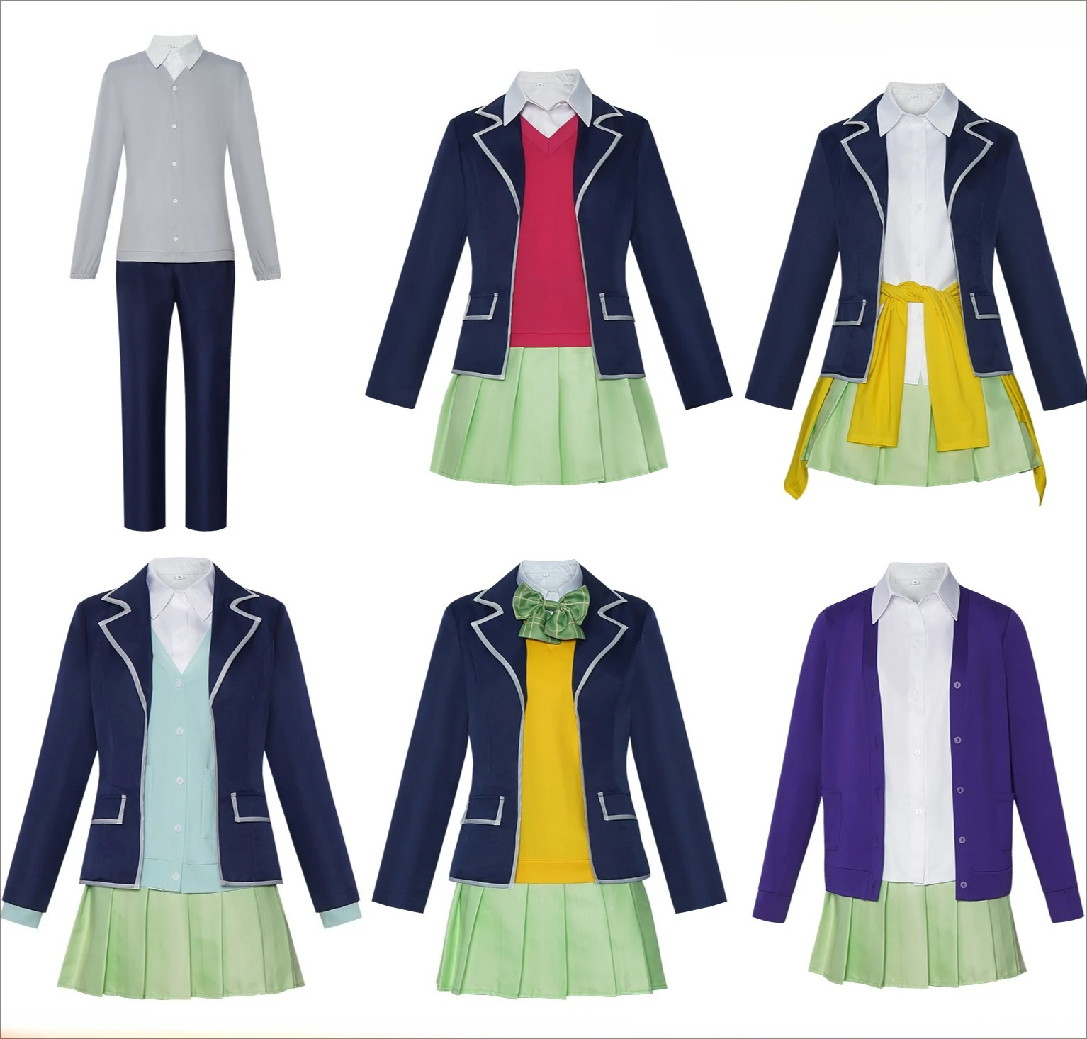 Quintuplets Anime Cosplay - Costume Cosplay Anime Nakano Ichika, Outfit