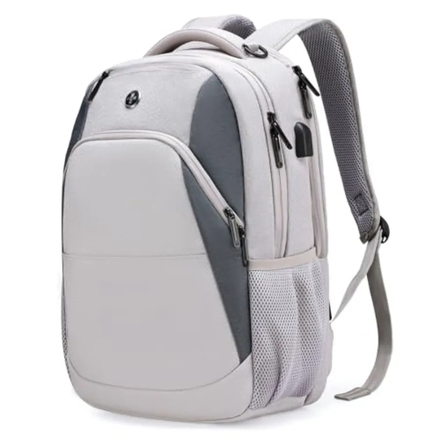 

Дизайнерский деловой рюкзак для ноутбука, студенческий рюкзак для ноутбуков с USB-портом для зарядки, для мужчин и женщин, подходит для ноутбуков SD1670-05