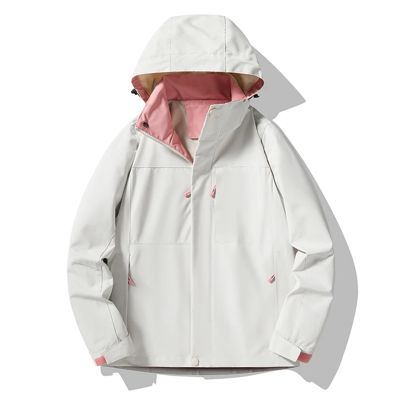 

Trekking Coats Running Hiking Women Sportswear Windbreaker Windproof Waterproof Outdoor Sports Jacket for Women Hooded Jacket
