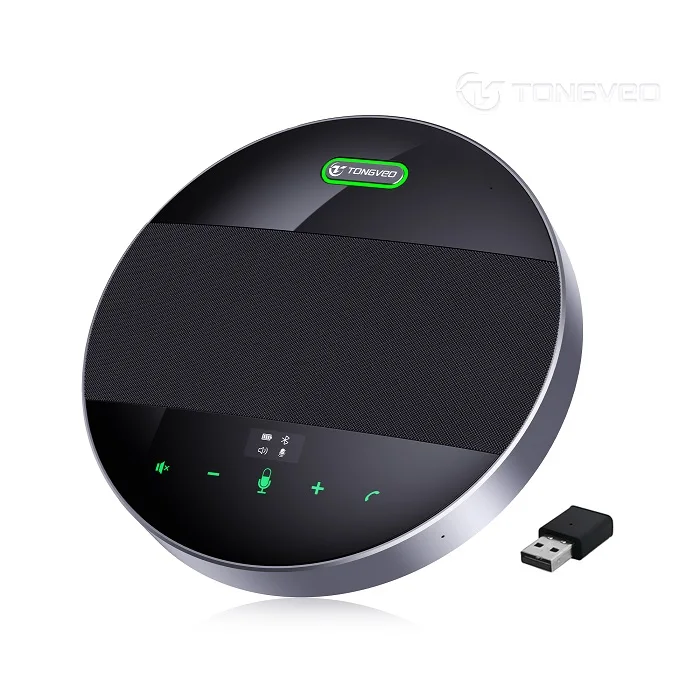 

2 in 1 Tevo Magicall BT Omnidirectional Speakerphone With Outstanding Sound Effects UC Solution Provider for Video Calls