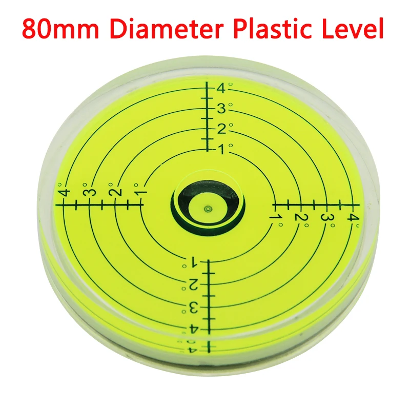 Acrylic horizontal bubble 8012 portable level circular level universal horizontal bubble high-precision horizontal bead