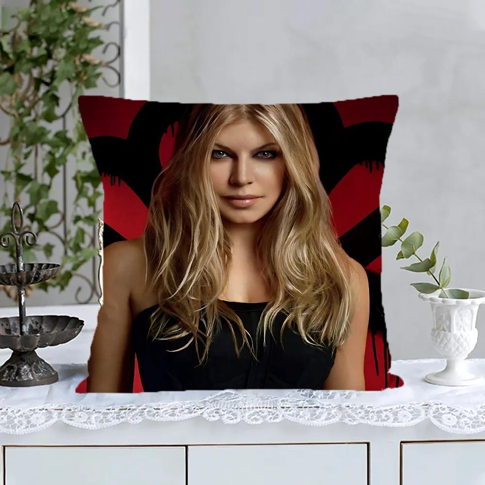 

Home Decoration Singer F-Fergies for cushion Covers Decorative Luxury Ornamental Pillows Room Decorating Items Cushion Sofa