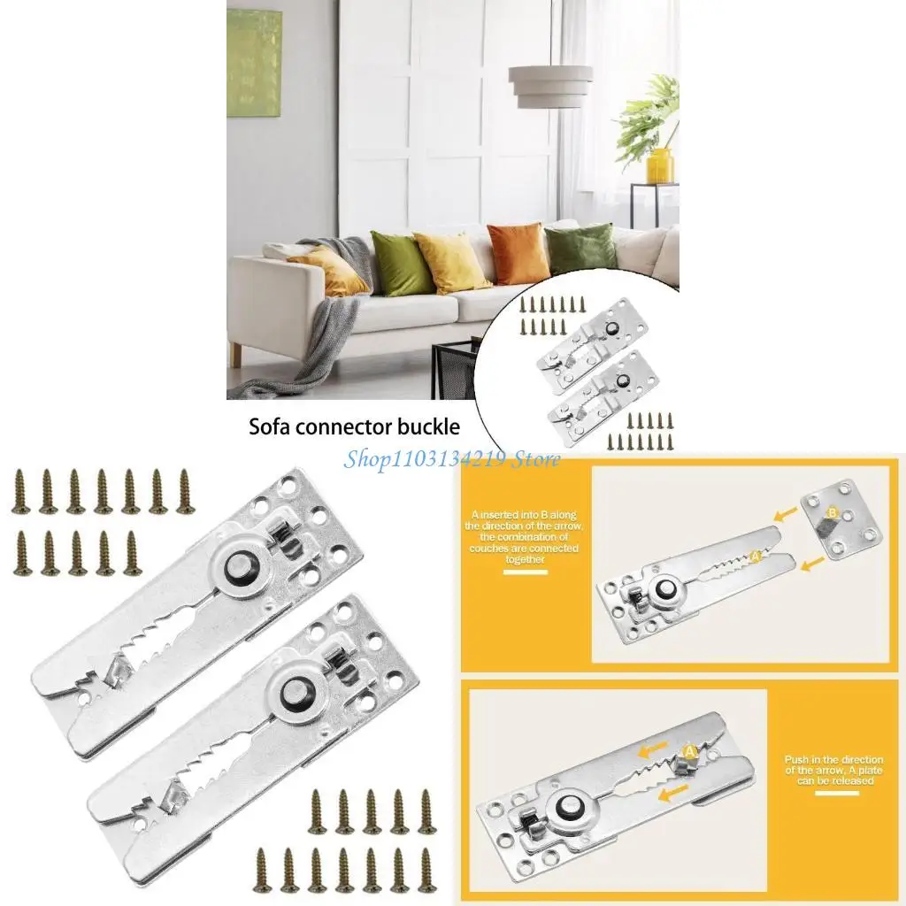 N5KC 2PCS Couch Sofa Linker