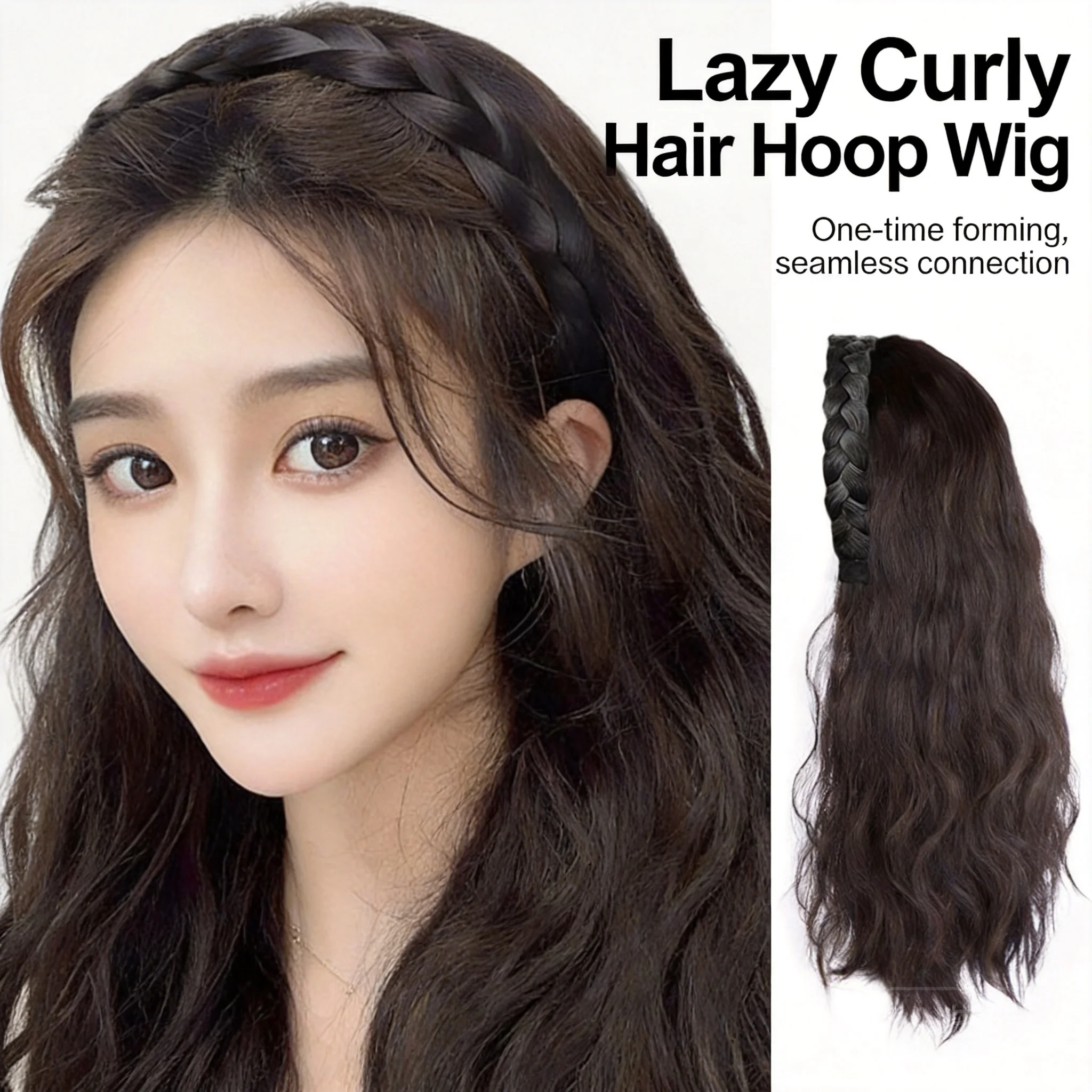 braided-headband-wavy-curly-half-wig-natural-soft-synthetic-hair-for-women-long-water-wave-hairpiece-multiple-color-options-easy