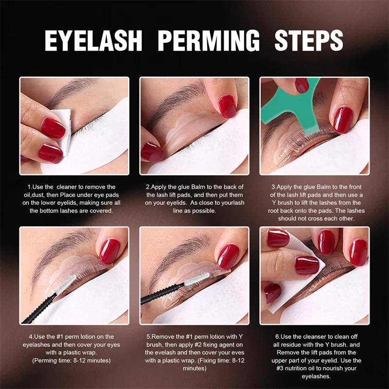 Lash Lift Kit, Lash Lift, Professionele Wimper Perm Kit, Vloeistof Set, Semi-Permanent, Curling Permanenten, Wave Lift Extension Perm Set