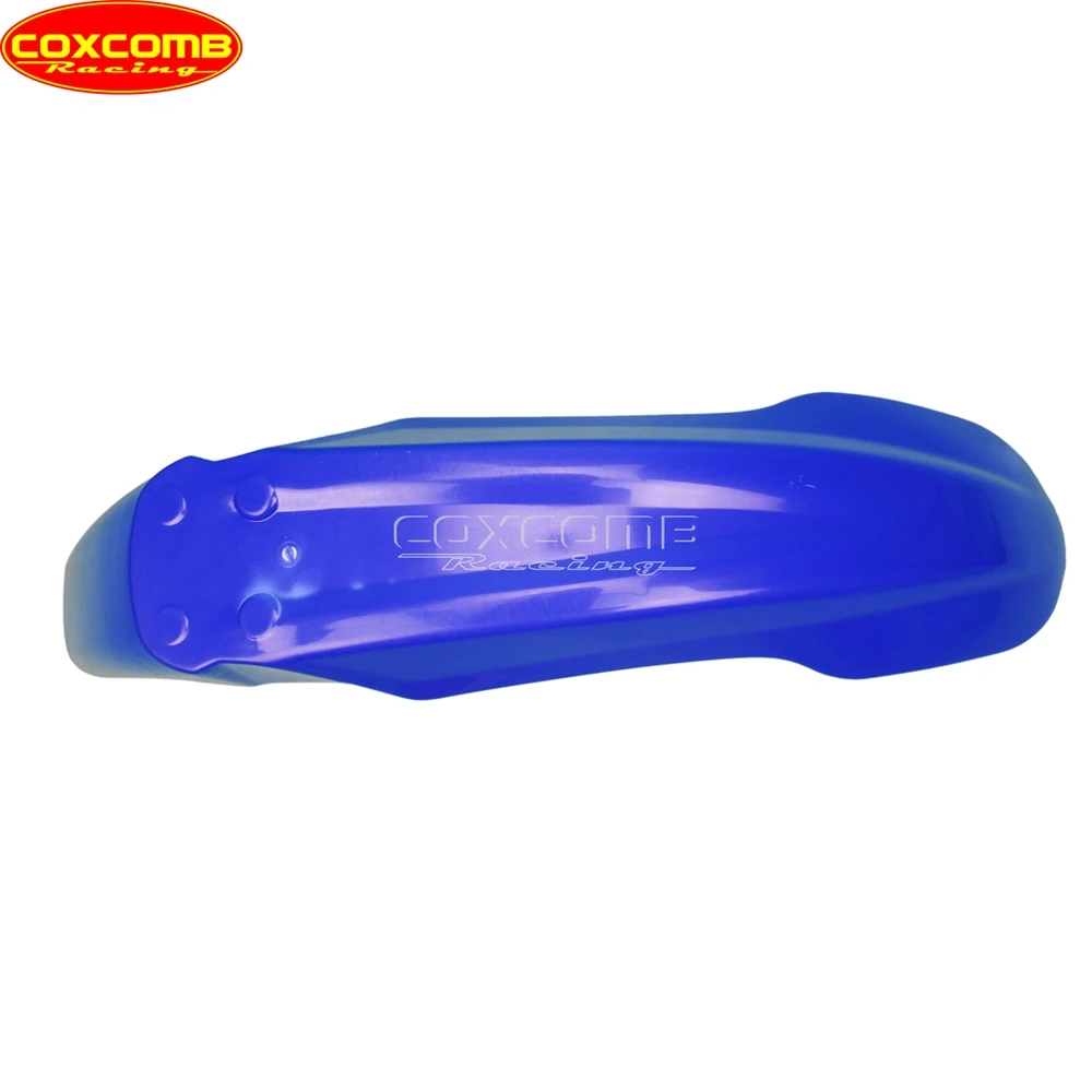 Blue Motocross Enduro Front Fender & Front Number Plate Mudguard Plastic Fairing Kit For Yamaha YZ125 YZ250 WR250 WR450 YZ WR view 5