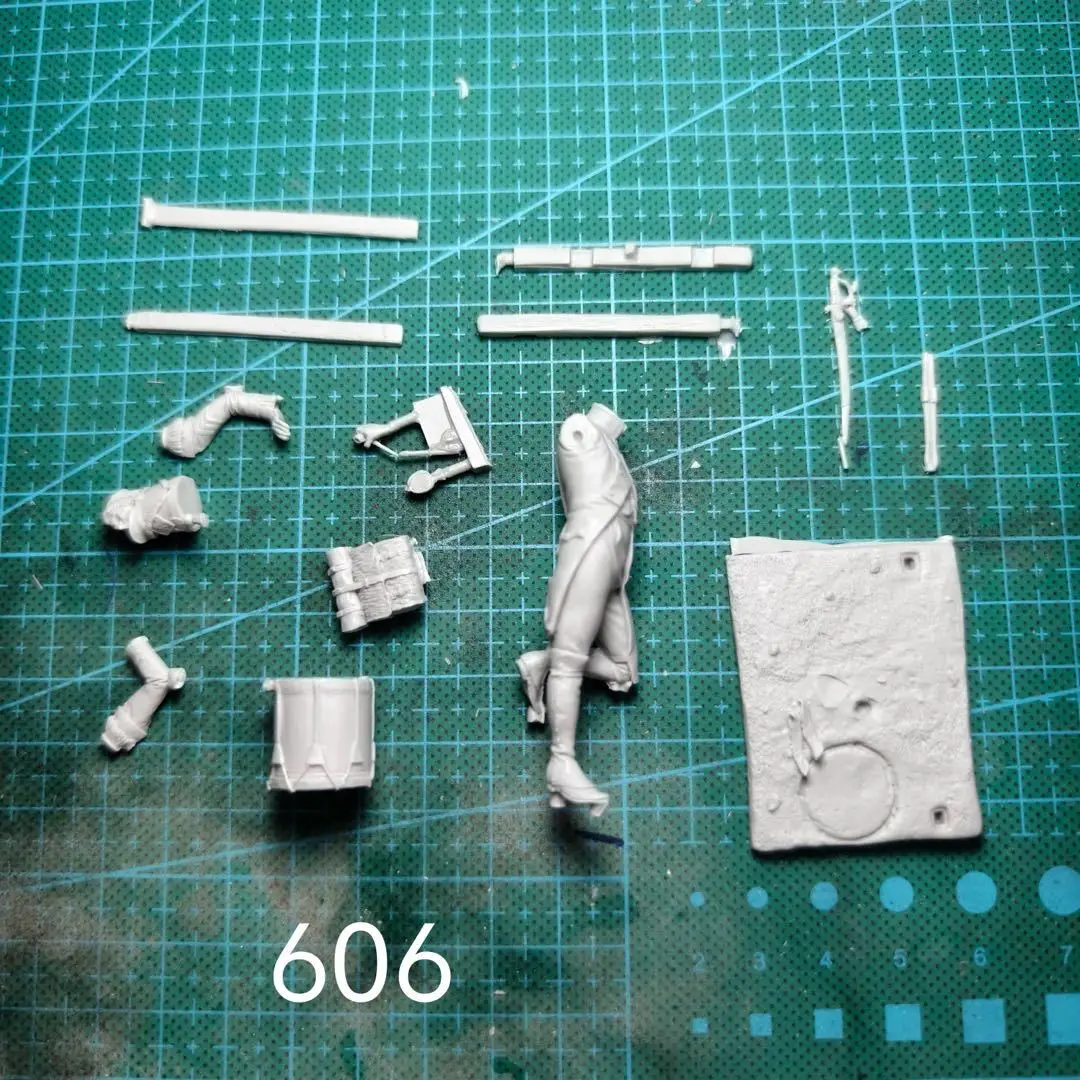 54mm  Resin Model Figure GK， Unassembled and unpainted kit