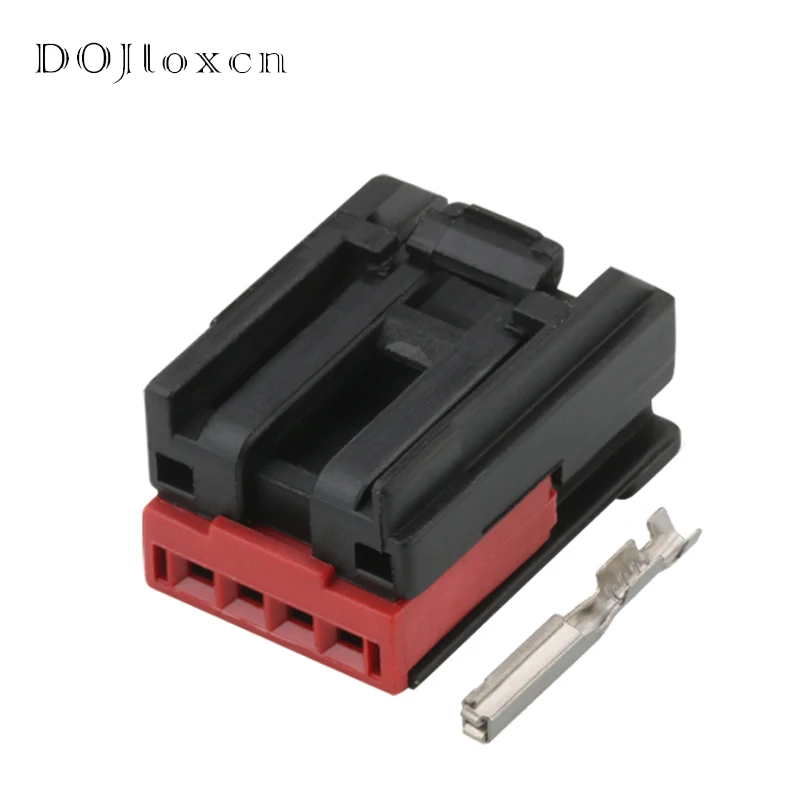 

1/5/10/20/50 Sets 4 Pin Automobile Connector Female Wiring Socket Ford Window Lift Switch Plug DJ7045C-1.2-21 With Terminal