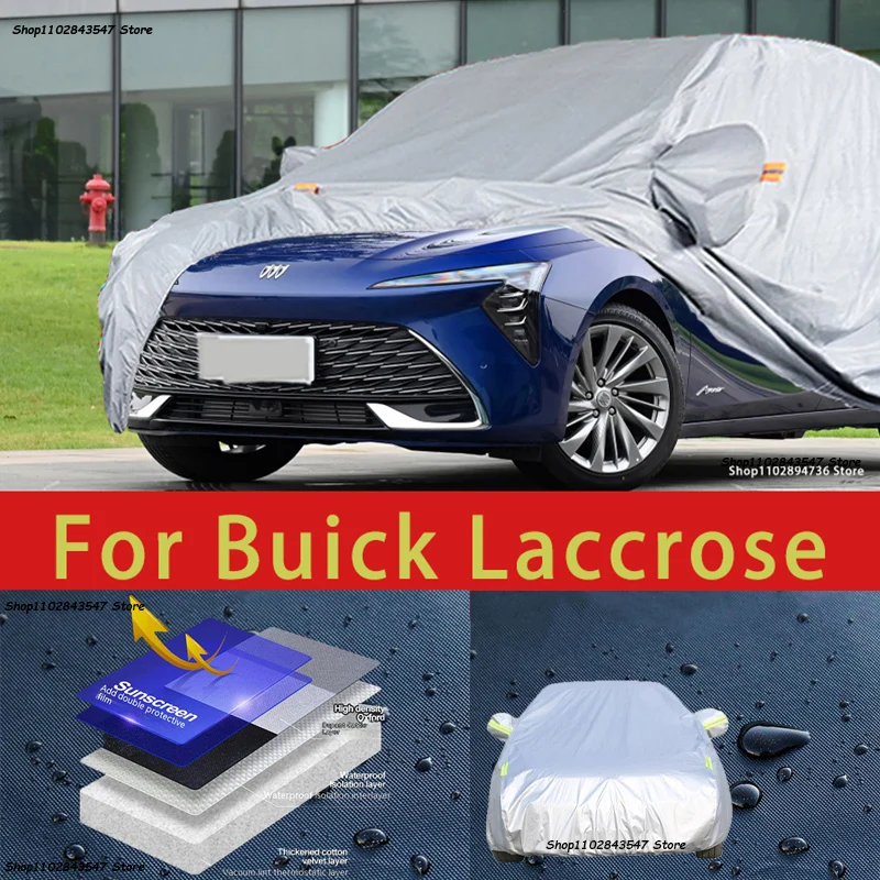 For Buick Laccrose Car protective cover Auto paint protection Sunscreen heat-insulating waterproof car clothing Car film