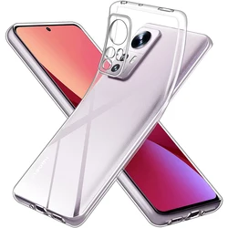 Clear TPU Case For Xiaomi Mi 12 12X 11 11T 10 10T Pro Lite 11 Ultra Thin Gel Case For POCO X4 X5 M4 X3 M3 Pro F3 C50 Cover Cases