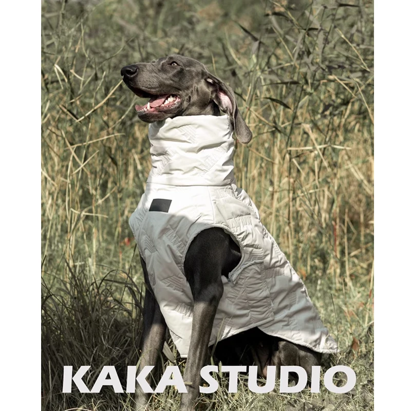 

Fashion Large Dog Clothes Winter Waterproof Dog Vest Warm Pet Clothing Big Dog Jacket Labrador Golden Retriever Costume