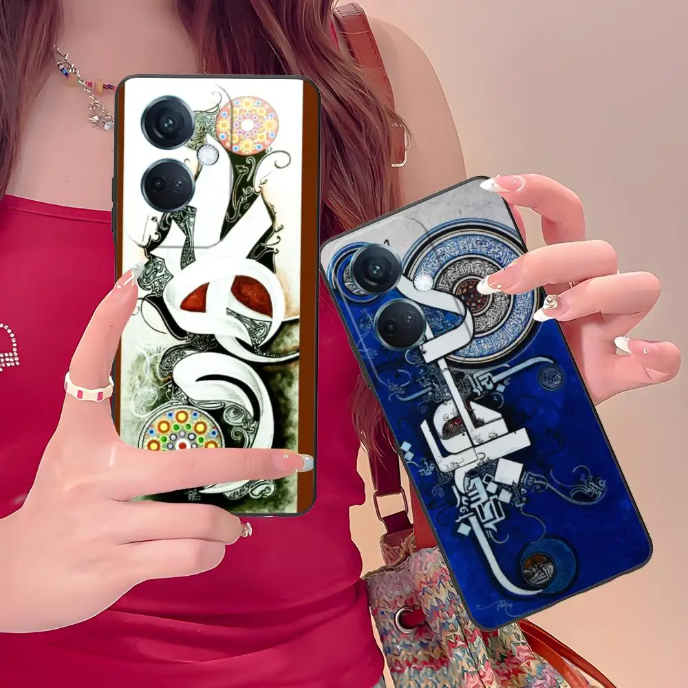 

Чехол для телефона с исламским символизмом для OPPO Find X9 X8 X7 X6 X5 X3 X2 Plus s Pro Ultra Lite, с красочным принтом, роскошный, стильный