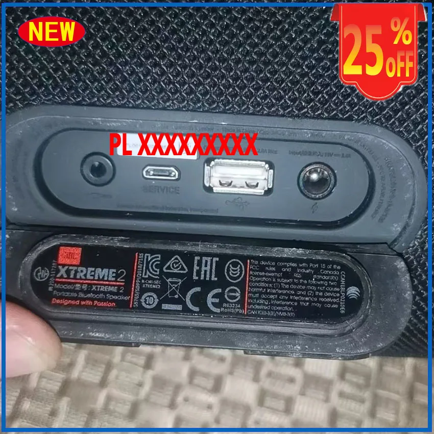 1PCS Original สําหรับ JBL Xtreme2 PL ลําโพงบลูทูธ USB Micro Power คณะกรรมการชาร์จ DIY อุปกรณ์ซ่อม