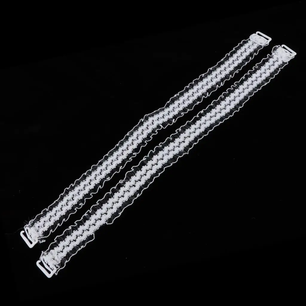 2.5cm 폭 브라 스트랩 교체용 미끄럼 방지 어깨 스트랩 탄성