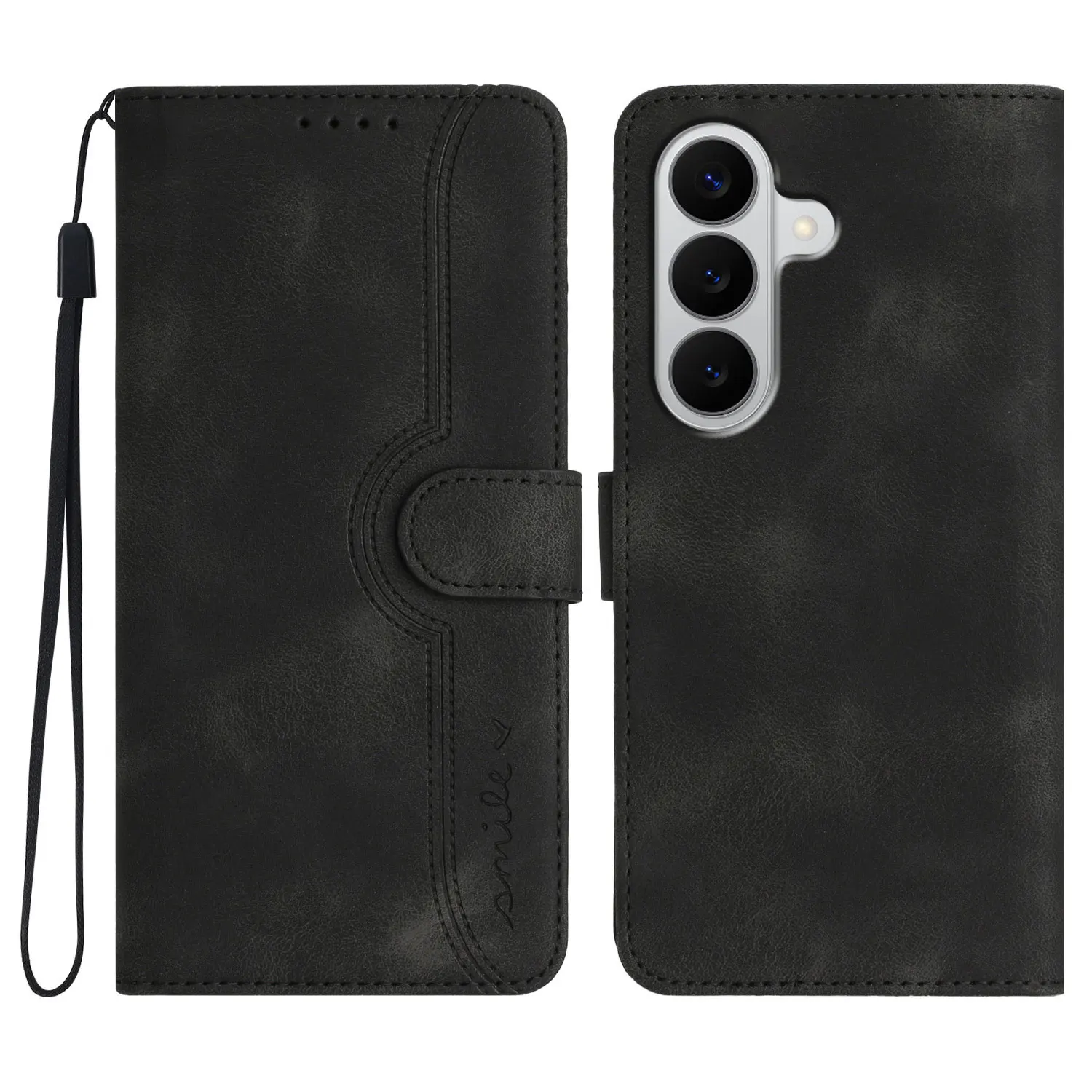 For Galaxy A27 Leather Flip Wallet Phone Case For Samsung Galaxy A27 A57 A37 A17 A07 A56 A36 Card Slots Holder Stand Back Cover