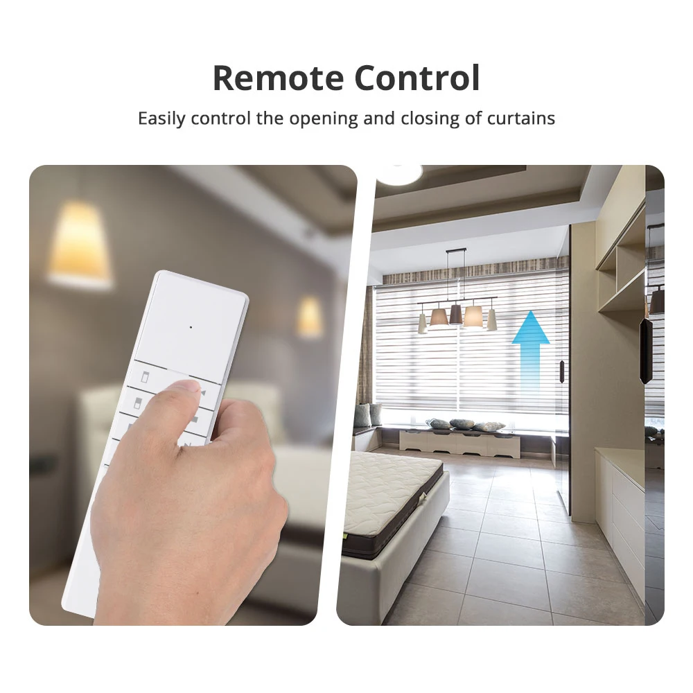 Zemismart-Motor de persianas enrollables inteligentes Tuya Zigbee 2N, tubo de 38mm, aplicación Smart Life, Alexa, Google Home, Control por voz