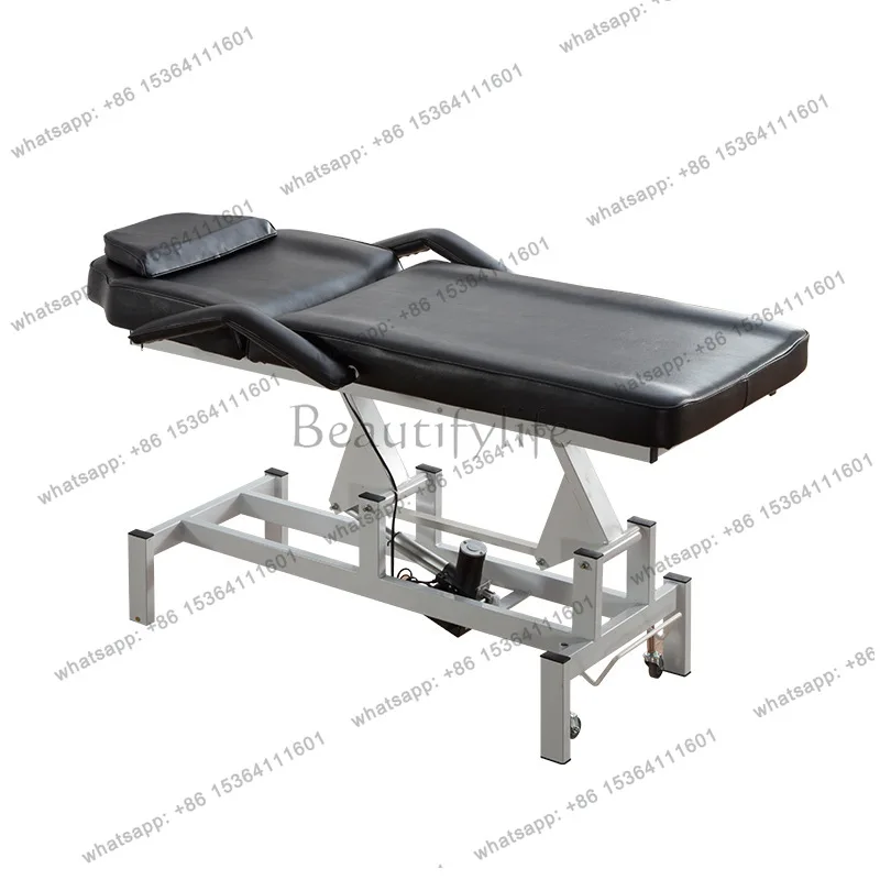 Factory direct sales, electric beauty bed lift folding massage bed