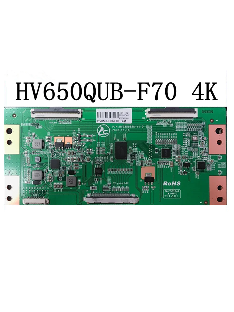 FREE shipping! HV650QUB-F70  LCD LED screen logic board t-con  4K  or   2k   working   good