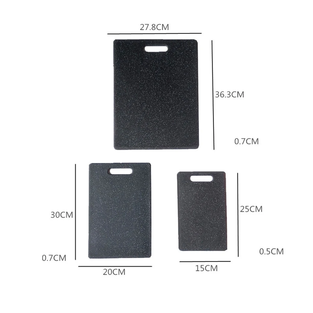 1PC/3PCS Imitation Marble Plastic Cutting Board Three Piece Set Cutting Board Plastic Cutting Board