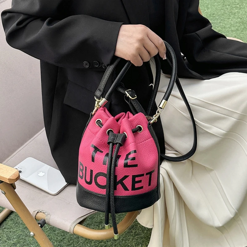 New Fashion Women's Bucket Bag Trend Brand Casual Versatile Shoulder Bag High-end Classic Crossbody Bag Designer Luxury Handbag