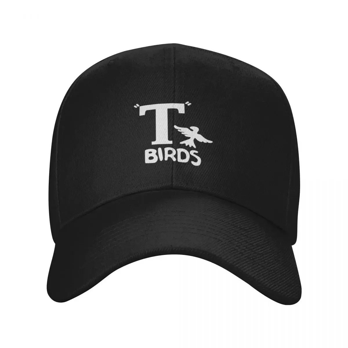 T Birds white logo Grease Baseball Cap Gentleman Hat Fashion Beach Men Golf Wear Women's