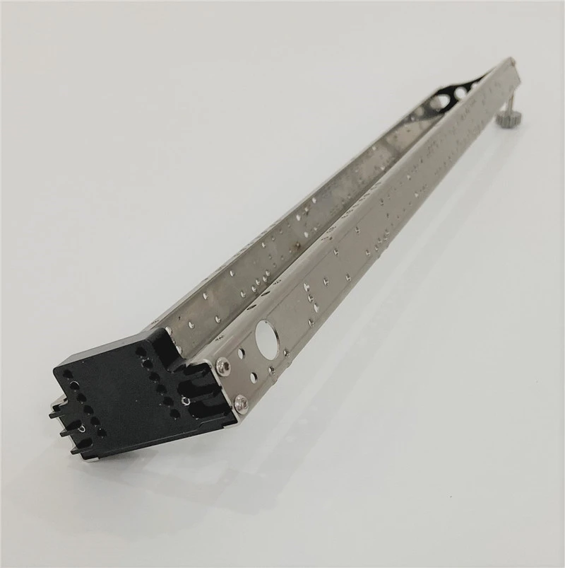 RC 1/14 Metall-Edelstahl-Chassis für Tamiya Hydraulikbagger, Lader, Muldenkipper für VOLVO Anhänger-Kipper DIY-Teile – Detail 3