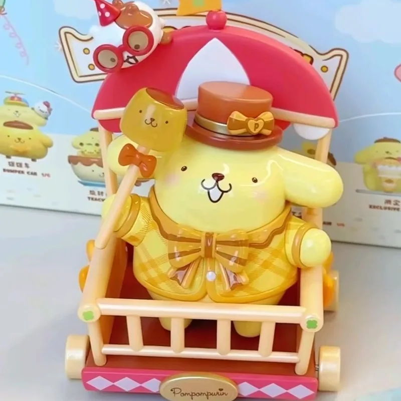 

Фигурки серии TOPTOY pompompurin Paradise, слепые коробки, модные загадочные коробки, игрушечные украшения-сюрпризы, подарки на день рождения