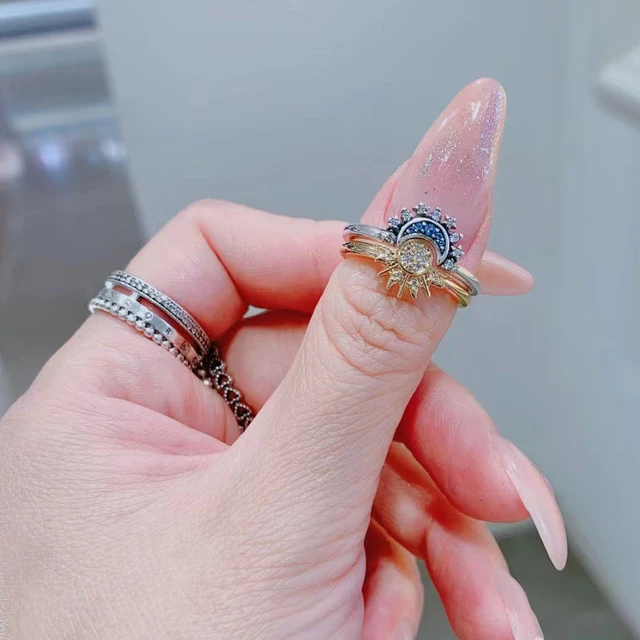 Moon ring jewelry clearance
