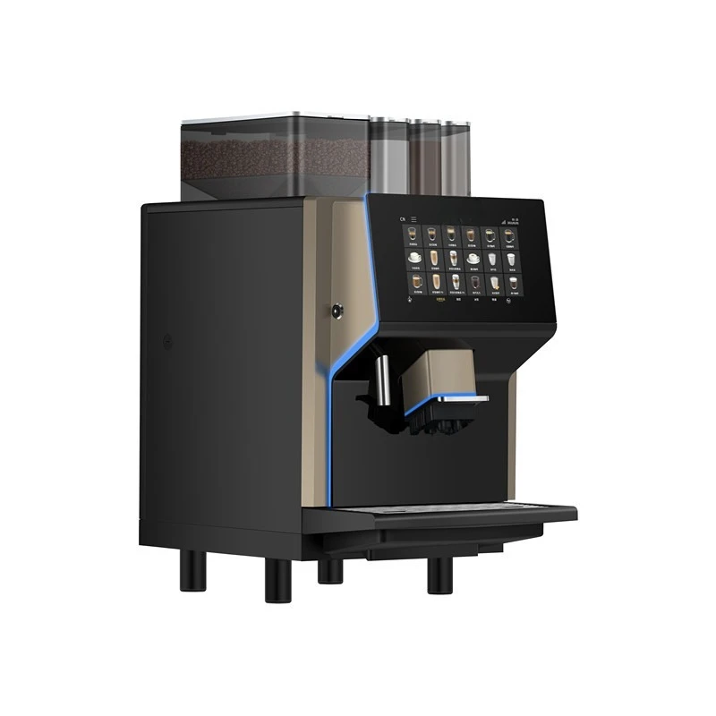 

Coffee machine Fully automatic commercial one-click grinding coffee machine Office milk coffee machine