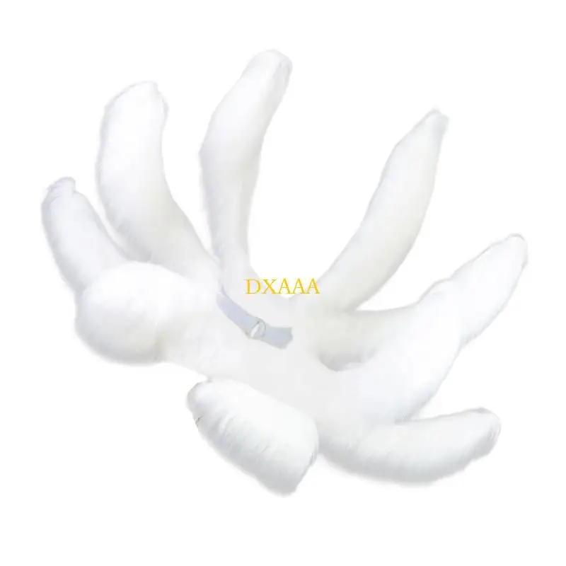 

DXAA искусственный мех 9 хвостатых лисиц Хвост Кьюби Кицунэ Хвост Лиги легенд Ари Хвост Хэллоуин Косплей Костюм для вечеринки