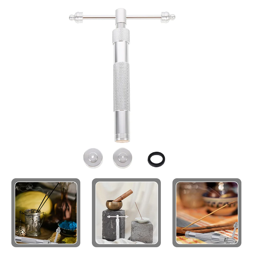 Incense Holder Maker Hand Squeezer Stick Machine 175X135CM Manual Incenser Silver DIY Accessory
