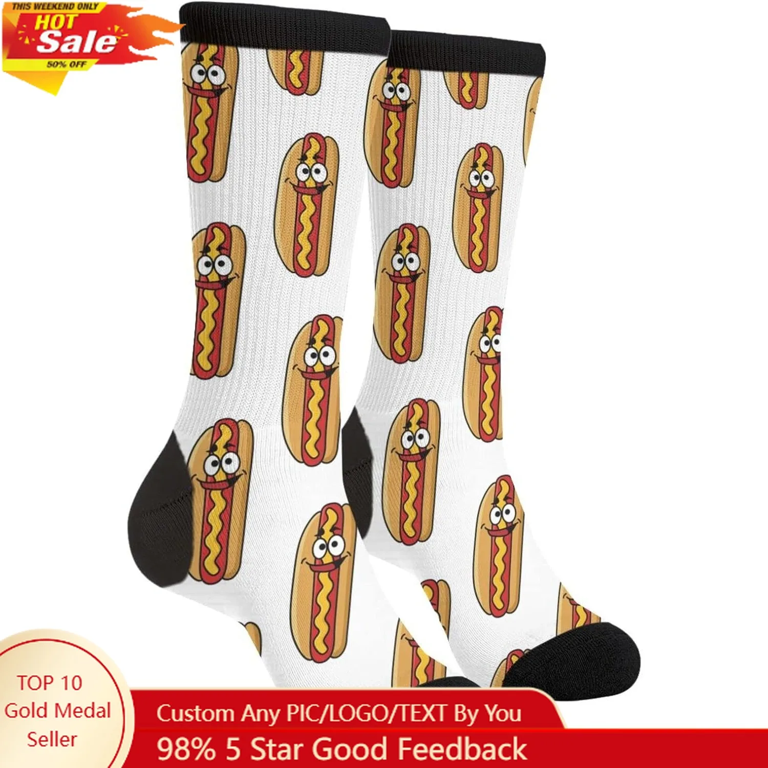 

Casual Funny Funky Novelty Socks For Men Women