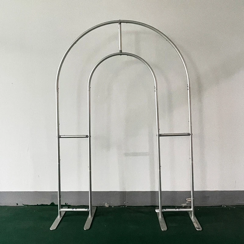 

Aluminium Open Space Balloon Arch Frame 5x7ft for Wedding Birthday Baby Showers Party Decoration Backdrop Stand