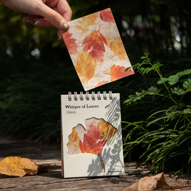 مجلة الذهاب 50 ورقة الهمس من أوراق خمر يترك لطيف لفائف كتاب الإبداعية لتقوم بها بنفسك غير المرغوب فيه مجلة سكرابوكينغ المواد ورقة